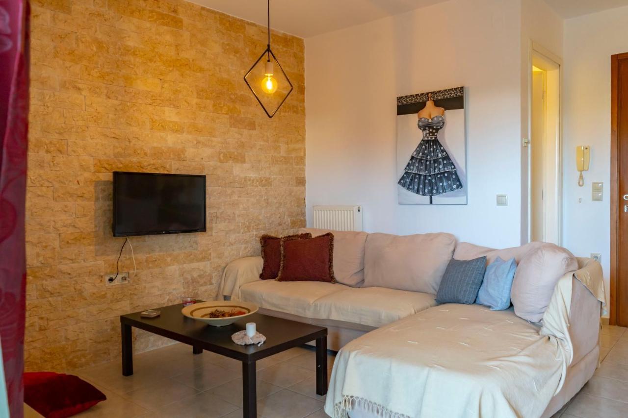 A Quiet Apartment Close To The Sea Gouves Buitenkant foto